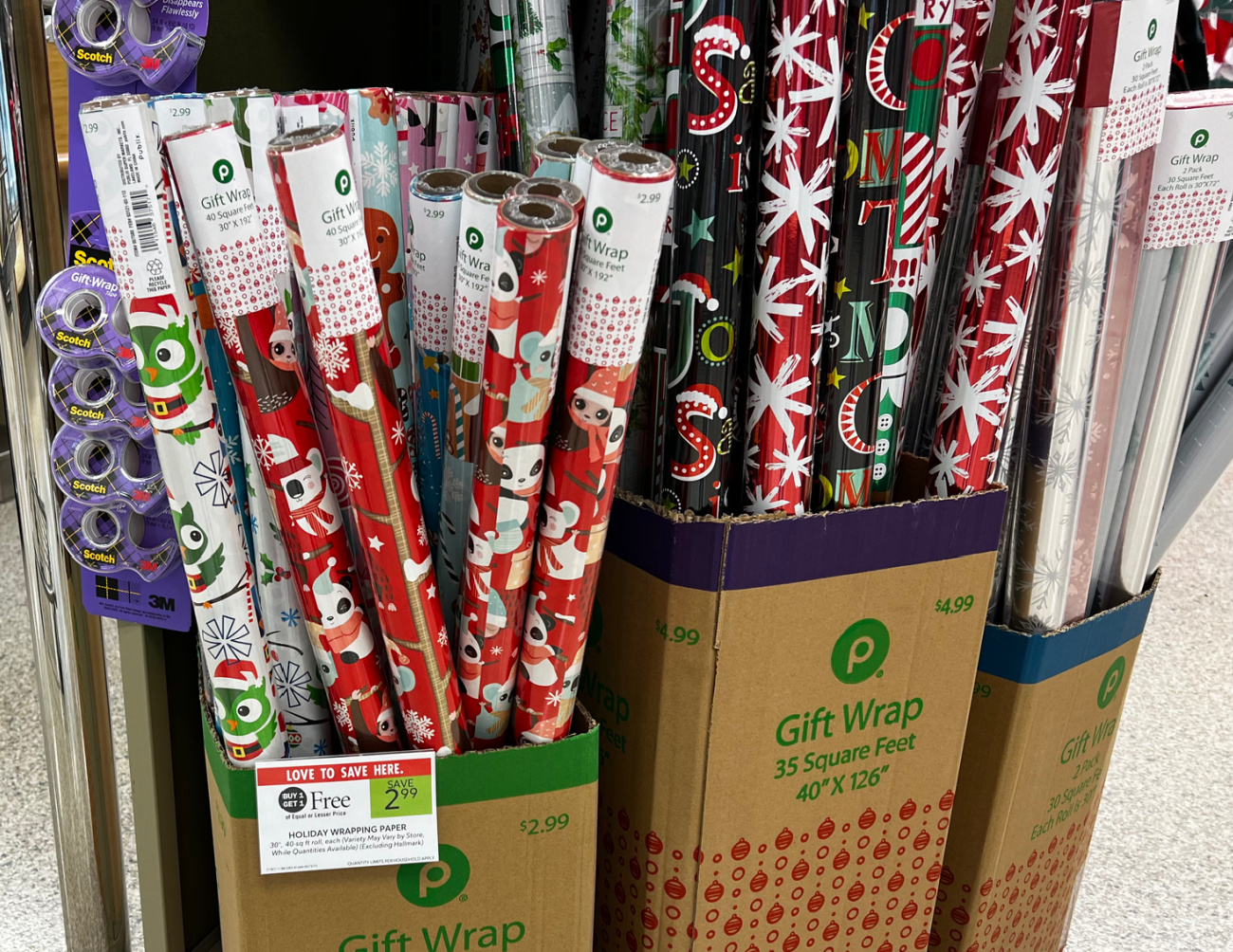 Holiday Wrapping Paper Just $1 At Publix - iHeartPublix